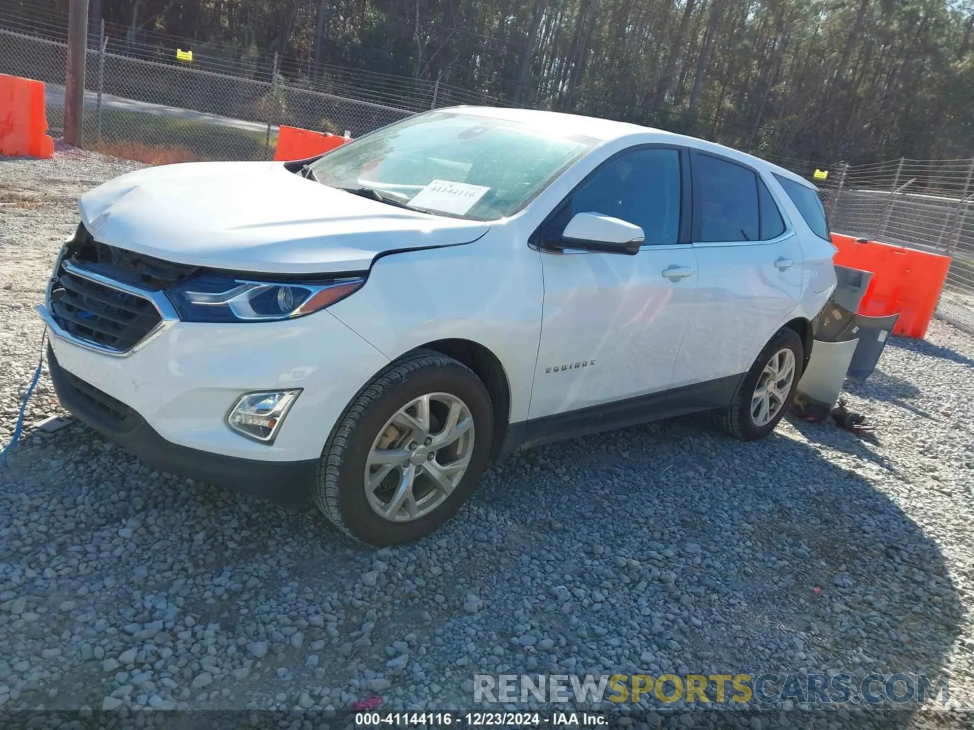 2 Фотография поврежденного автомобиля 3GNAXUEV6ML355640 CHEVROLET EQUINOX 2021
