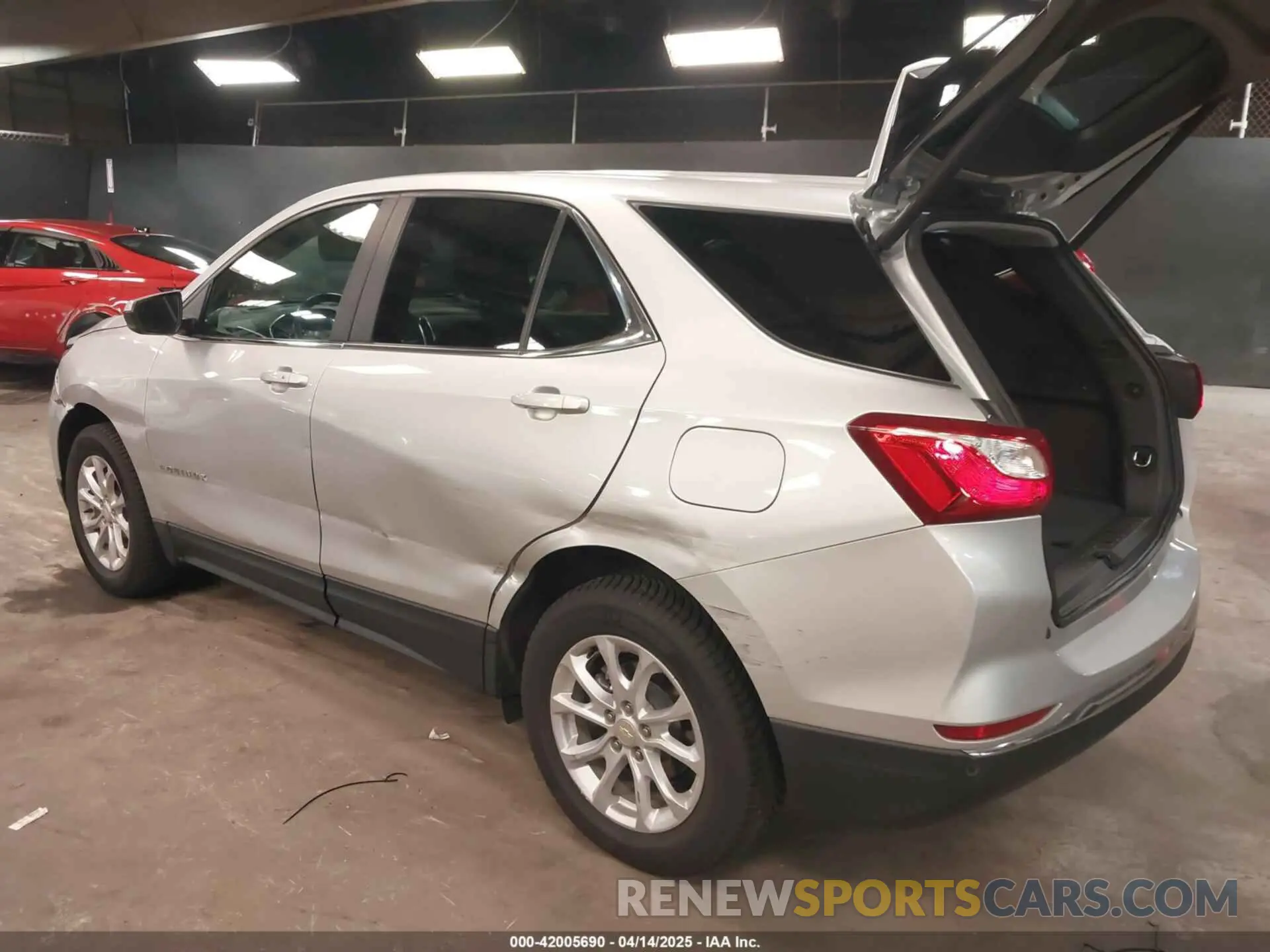 3 Фотография поврежденного автомобиля 3GNAXUEV6MS139857 CHEVROLET EQUINOX 2021