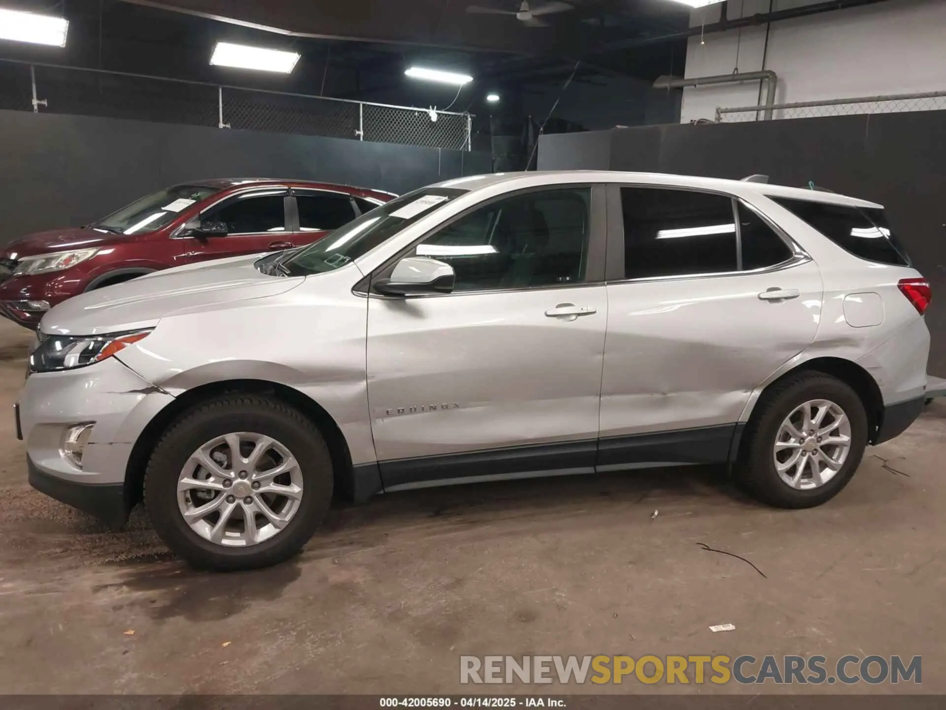 6 Фотография поврежденного автомобиля 3GNAXUEV6MS139857 CHEVROLET EQUINOX 2021