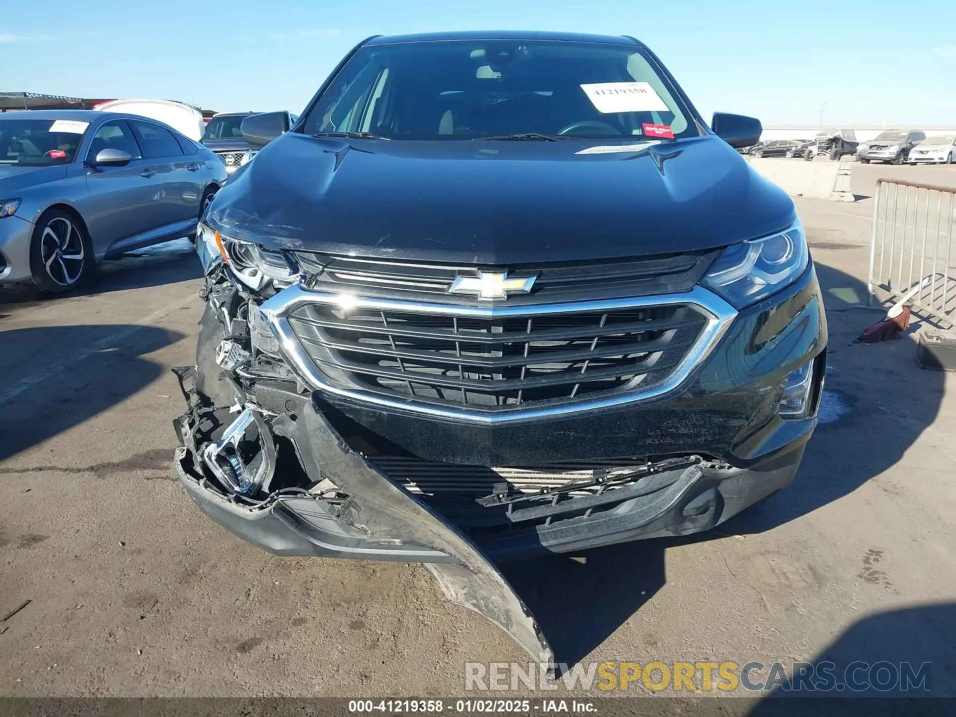 12 Photograph of a damaged car 3GNAXUEV7ML386346 CHEVROLET EQUINOX 2021