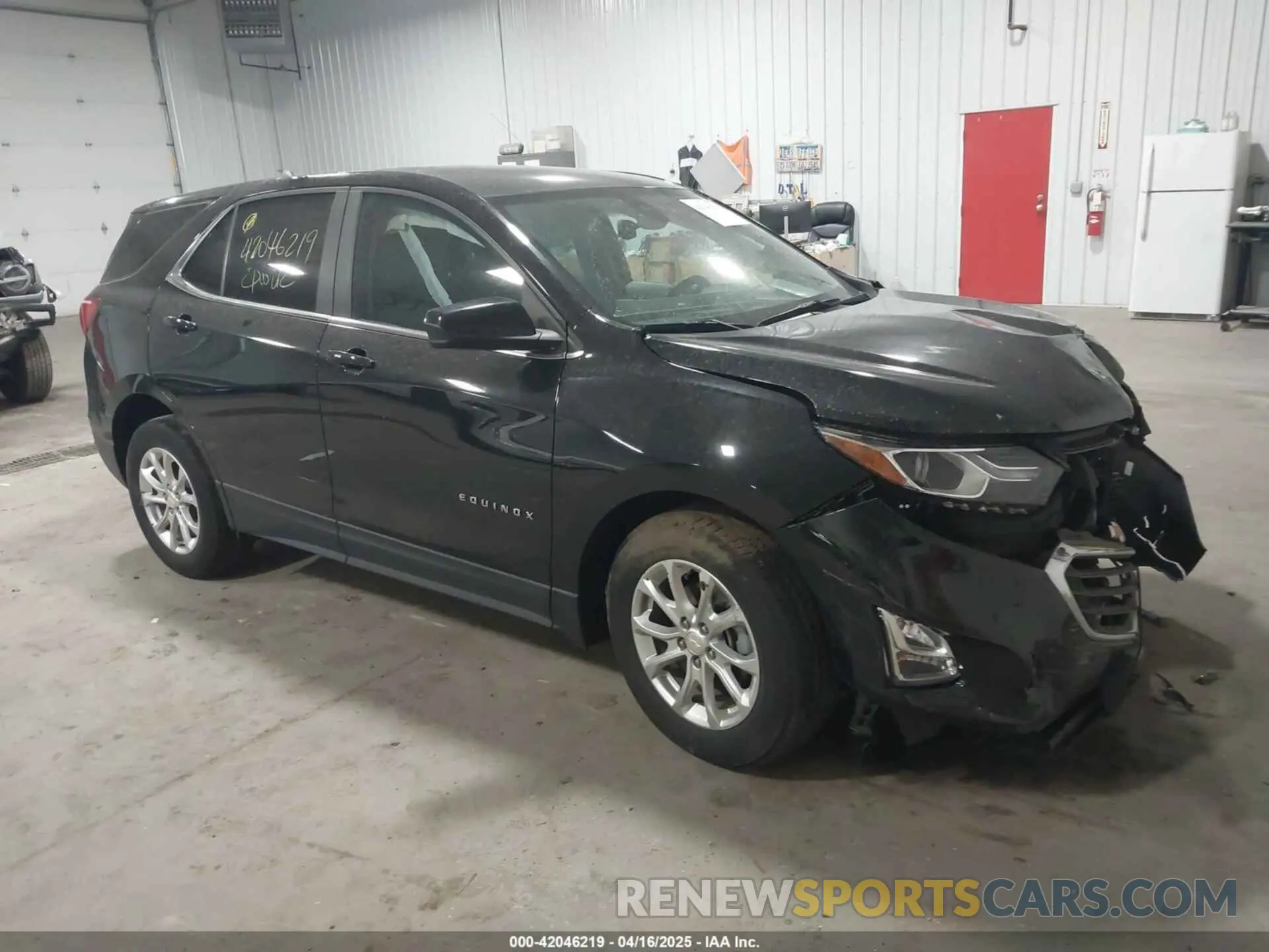 1 Photograph of a damaged car 3GNAXUEV7ML399047 CHEVROLET EQUINOX 2021