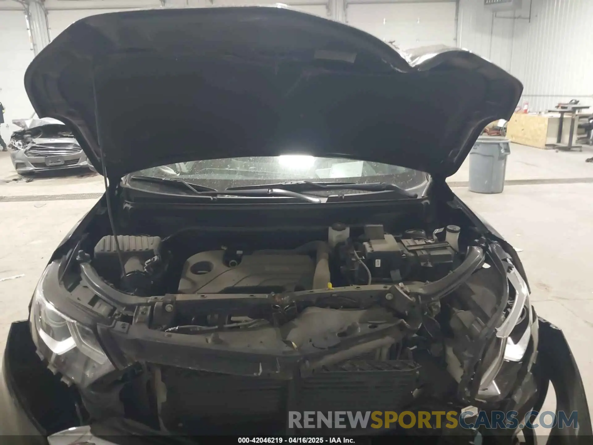 10 Photograph of a damaged car 3GNAXUEV7ML399047 CHEVROLET EQUINOX 2021