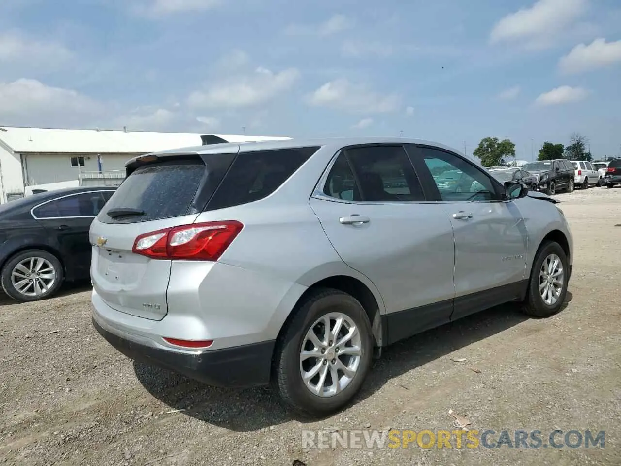 3 Photograph of a damaged car 3GNAXUEV7MS180580 CHEVROLET EQUINOX 2021