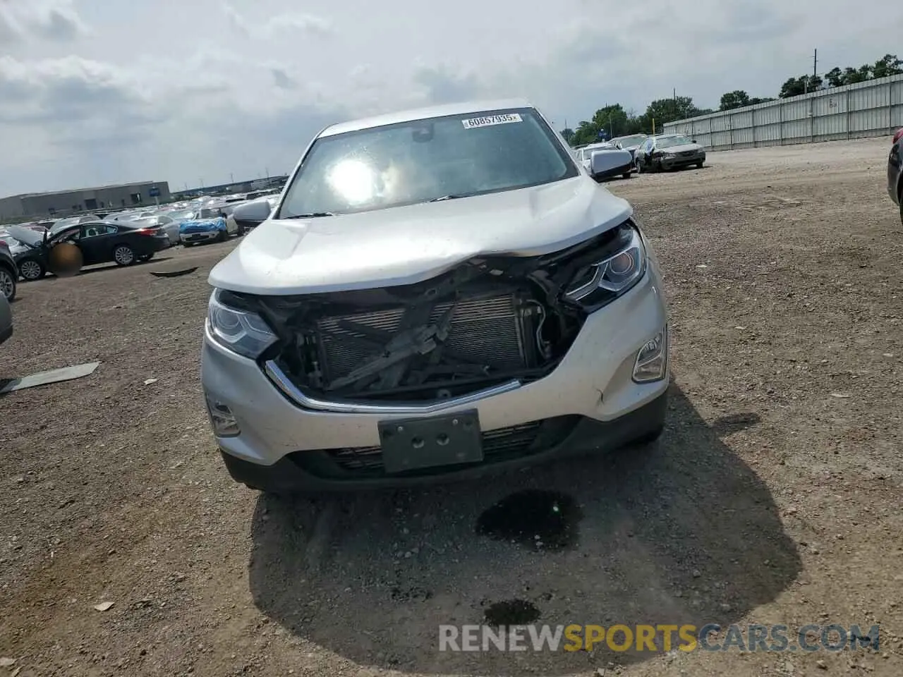 6 Photograph of a damaged car 3GNAXUEV7MS180580 CHEVROLET EQUINOX 2021