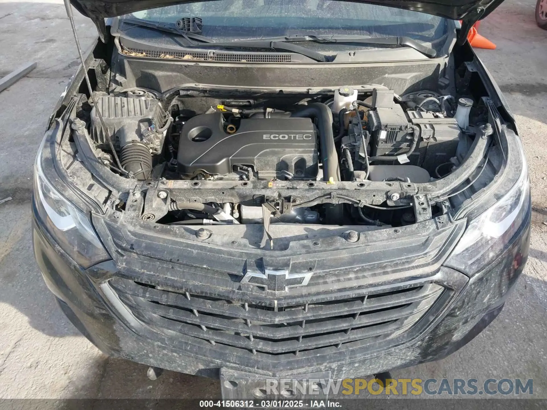 10 Photograph of a damaged car 3GNAXUEV8ML344557 CHEVROLET EQUINOX 2021