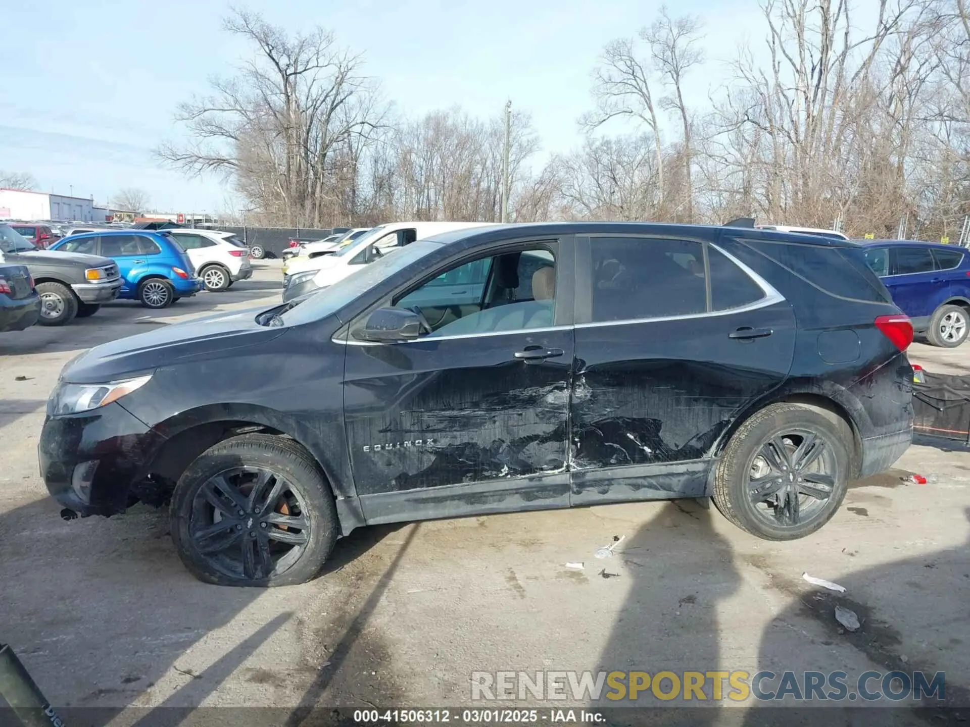 13 Photograph of a damaged car 3GNAXUEV8ML344557 CHEVROLET EQUINOX 2021