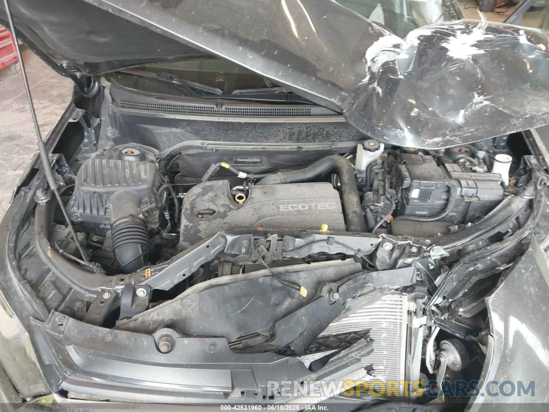 10 Photograph of a damaged car 3GNAXUEV8ML351458 CHEVROLET EQUINOX 2021
