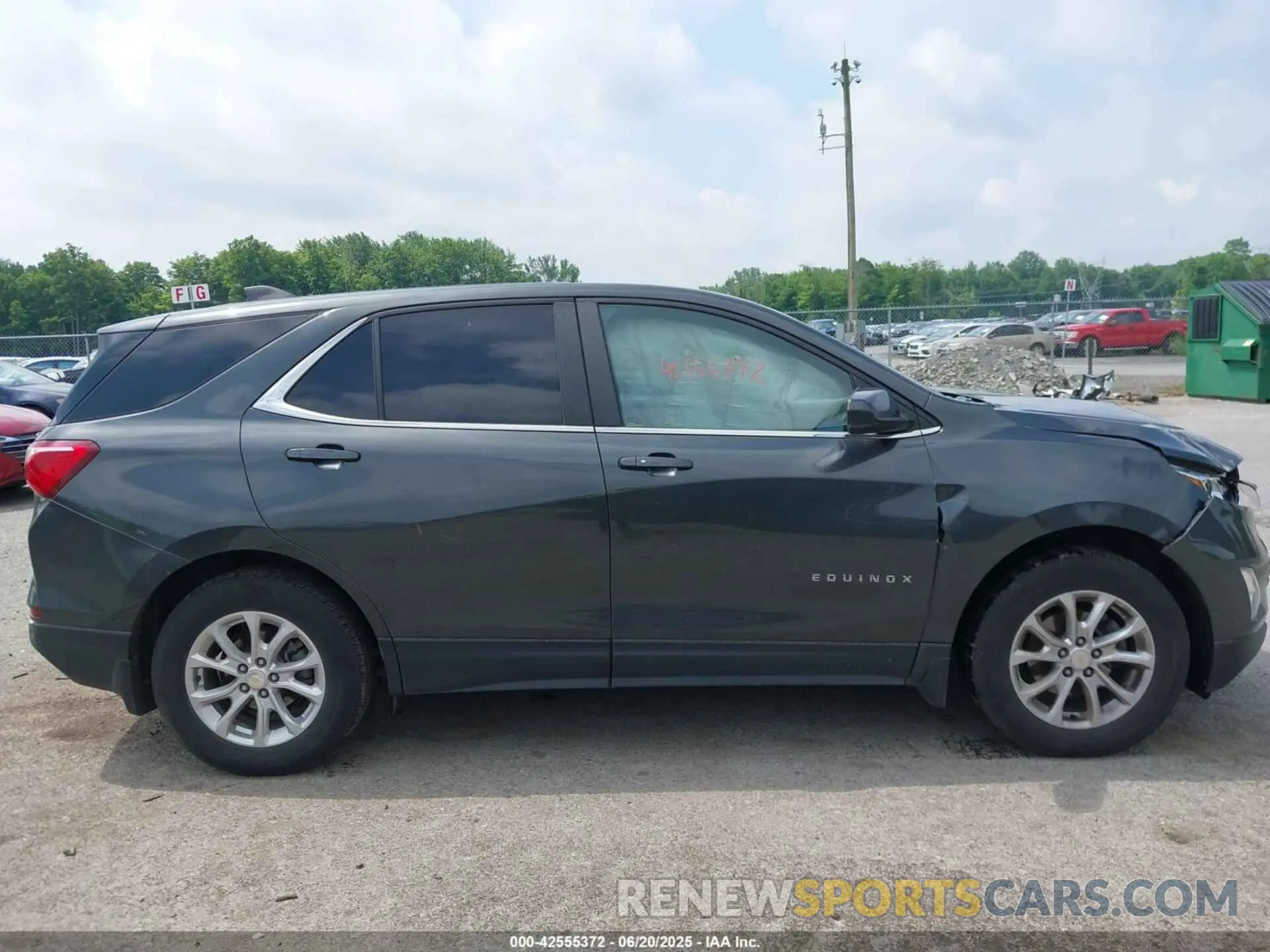 13 Photograph of a damaged car 3GNAXUEV8ML354179 CHEVROLET EQUINOX 2021