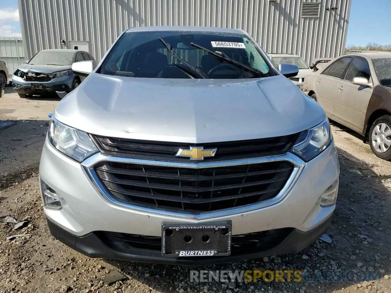 5 Photograph of a damaged car 3GNAXUEV8MS130867 CHEVROLET EQUINOX 2021