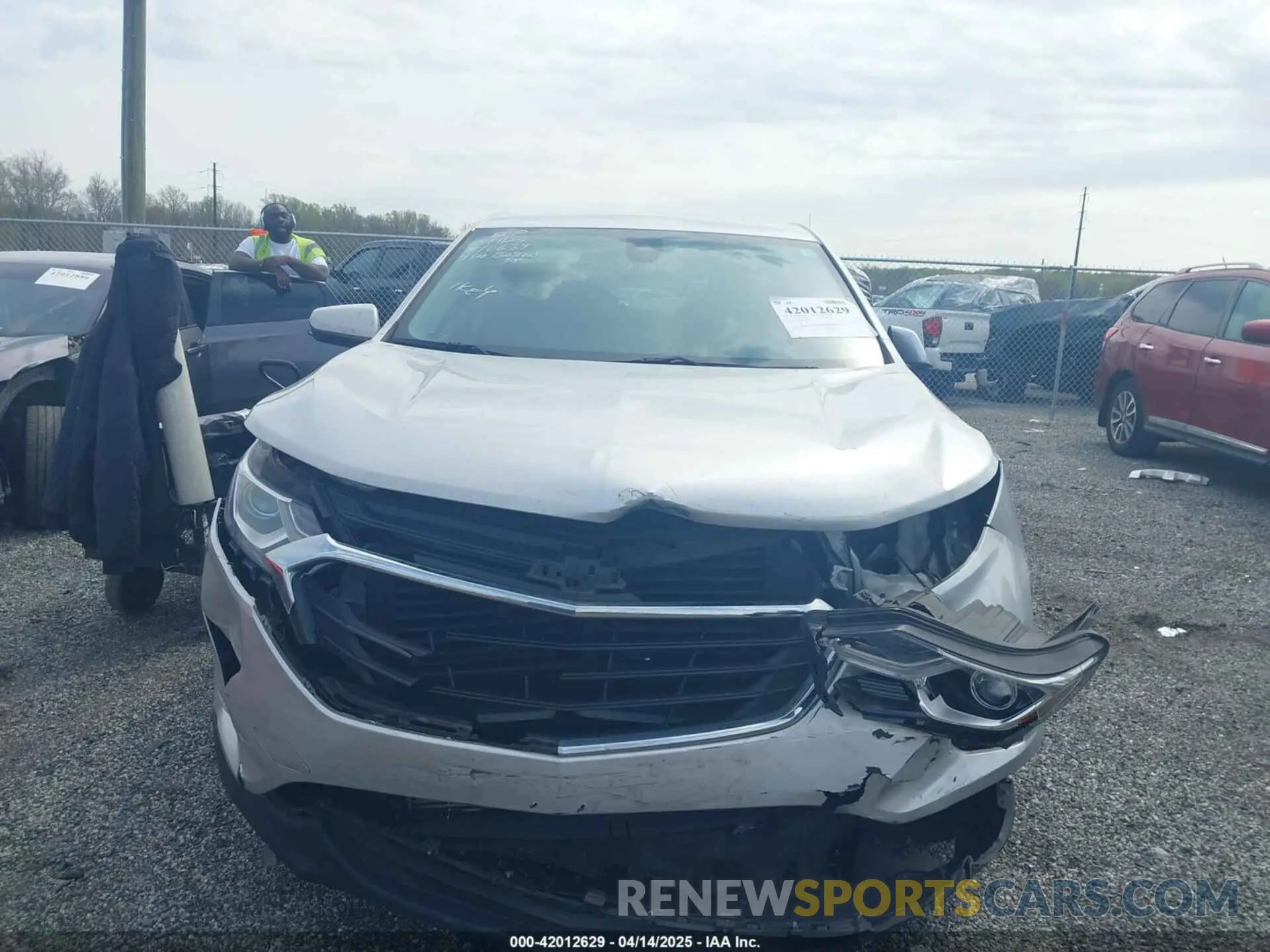 12 Фотография поврежденного автомобиля 3GNAXUEV8MS179647 CHEVROLET EQUINOX 2021