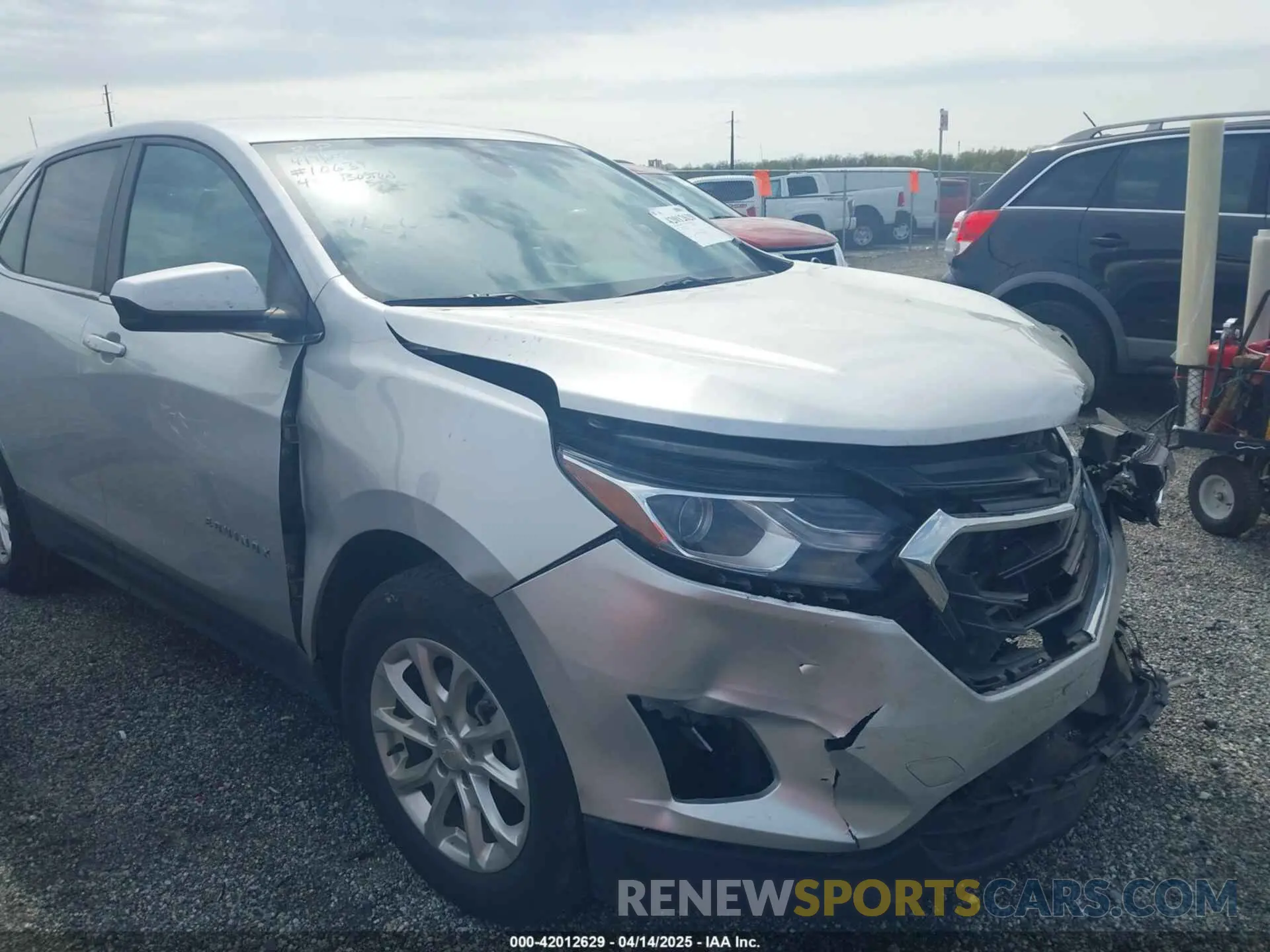 6 Фотография поврежденного автомобиля 3GNAXUEV8MS179647 CHEVROLET EQUINOX 2021