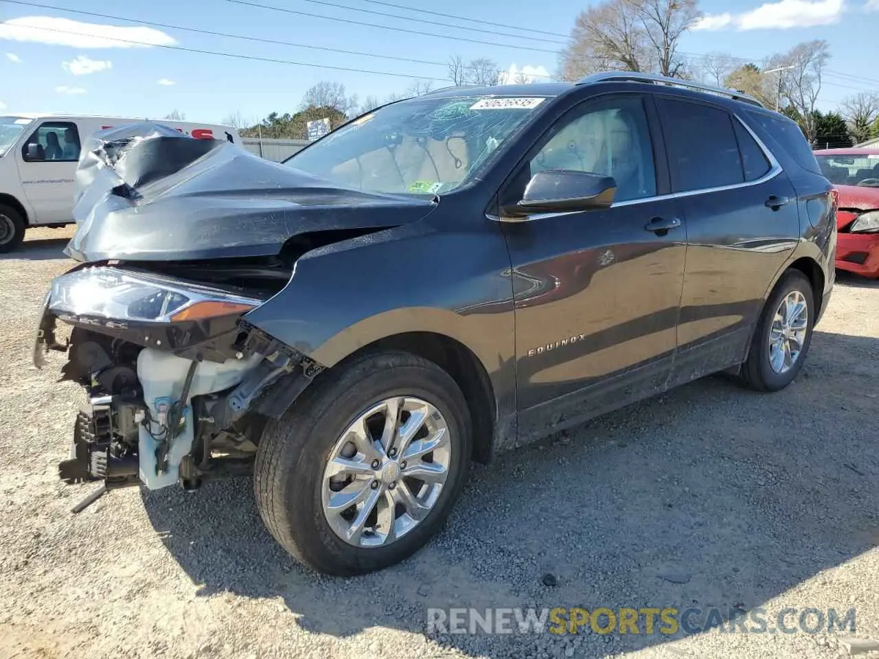 1 Photograph of a damaged car 3GNAXUEV9ML379592 CHEVROLET EQUINOX 2021