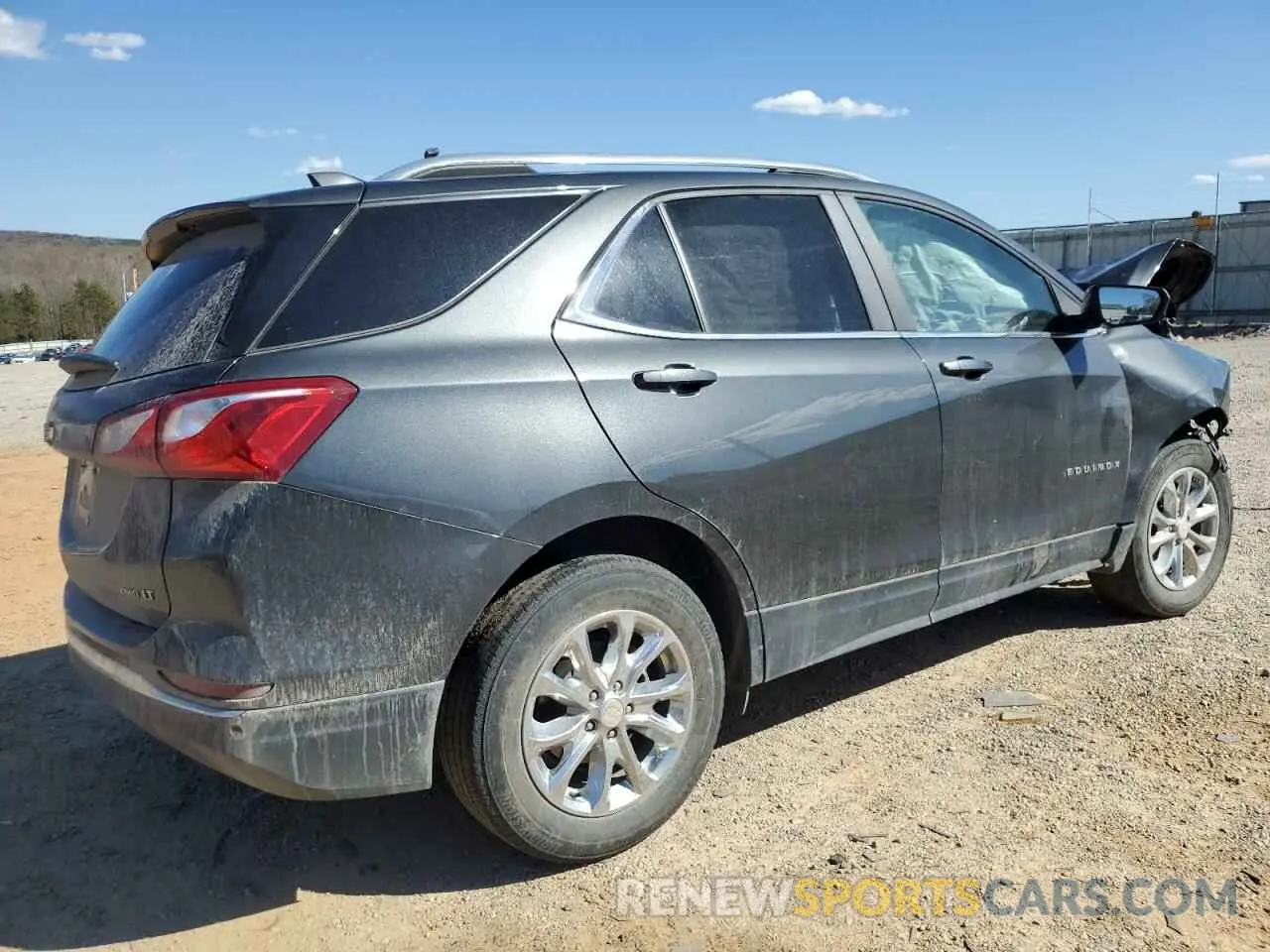 3 Photograph of a damaged car 3GNAXUEV9ML379592 CHEVROLET EQUINOX 2021