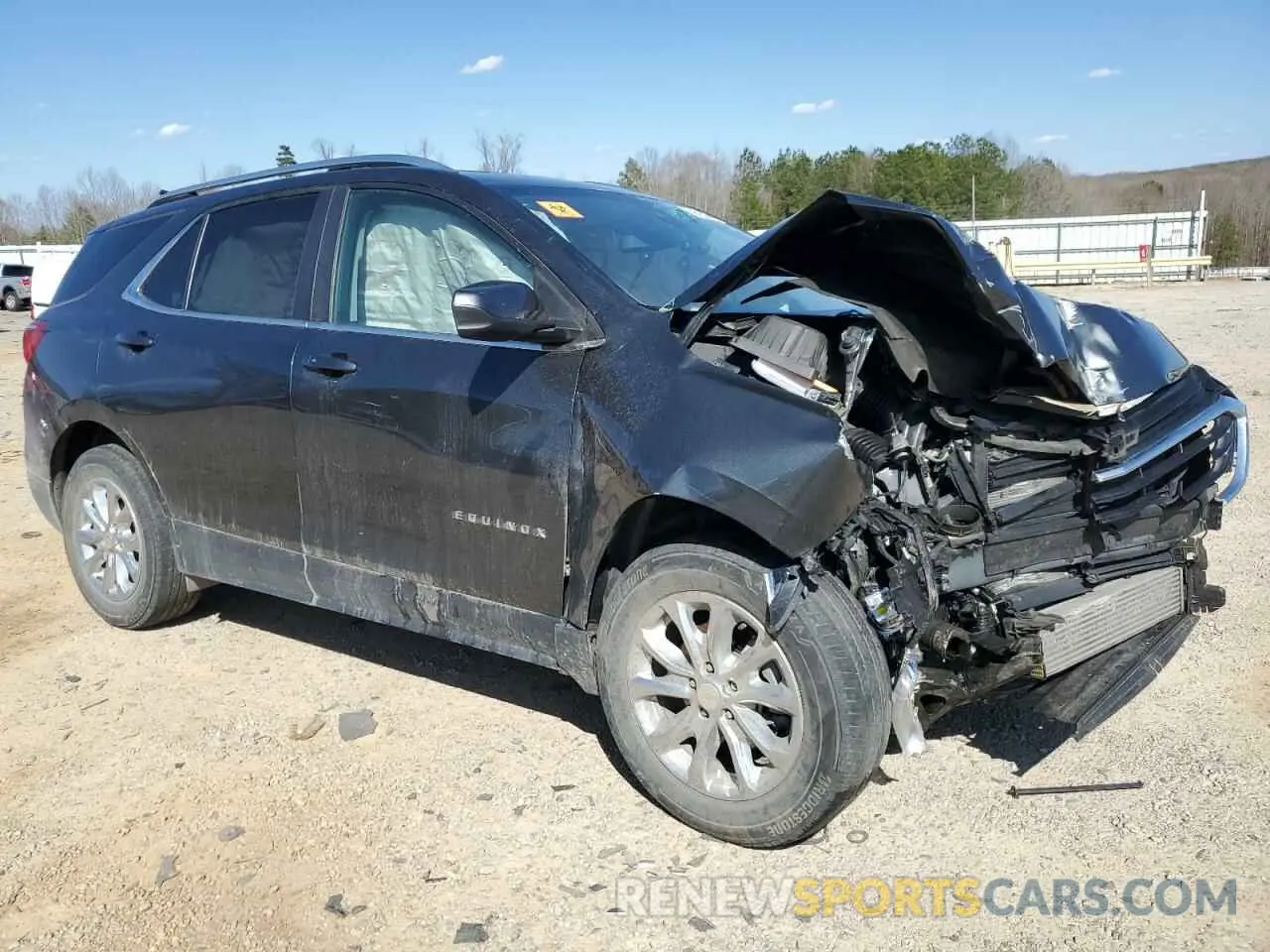 4 Photograph of a damaged car 3GNAXUEV9ML379592 CHEVROLET EQUINOX 2021