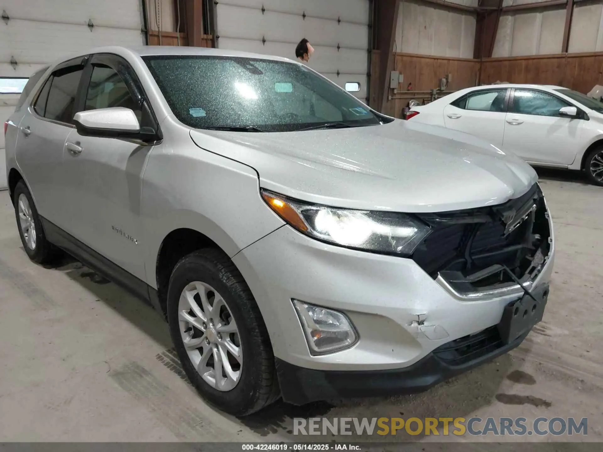 18 Фотография поврежденного автомобиля 3GNAXUEV9MS140887 CHEVROLET EQUINOX 2021