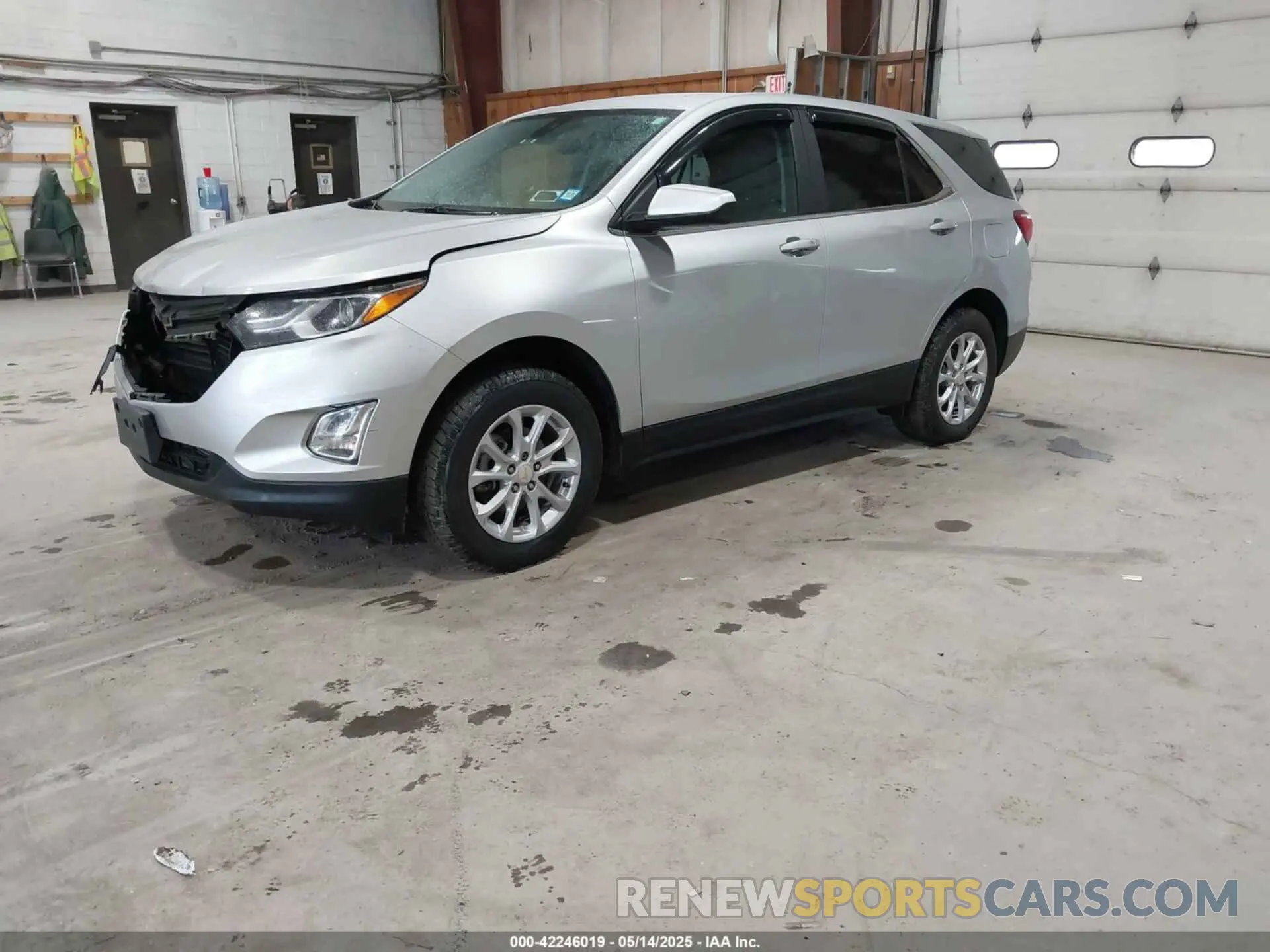 2 Фотография поврежденного автомобиля 3GNAXUEV9MS140887 CHEVROLET EQUINOX 2021