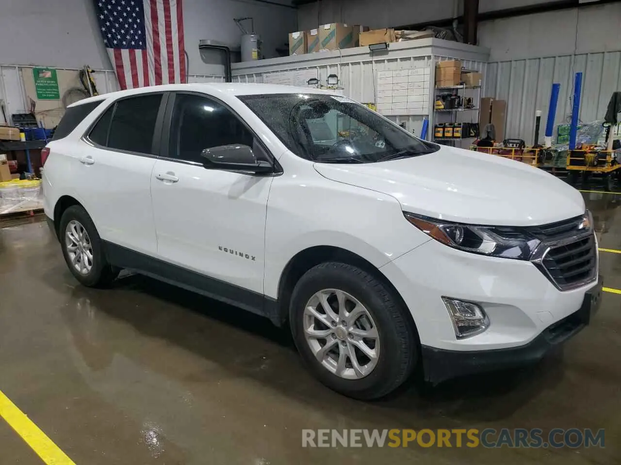 4 Фотография поврежденного автомобиля 3GNAXUEV9MS142154 CHEVROLET EQUINOX 2021