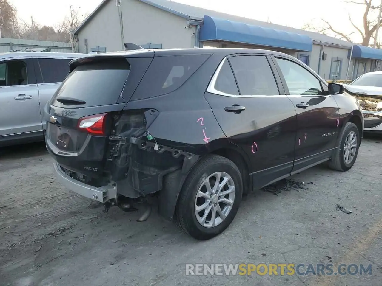 3 Фотография поврежденного автомобиля 3GNAXUEV9MS143613 CHEVROLET EQUINOX 2021