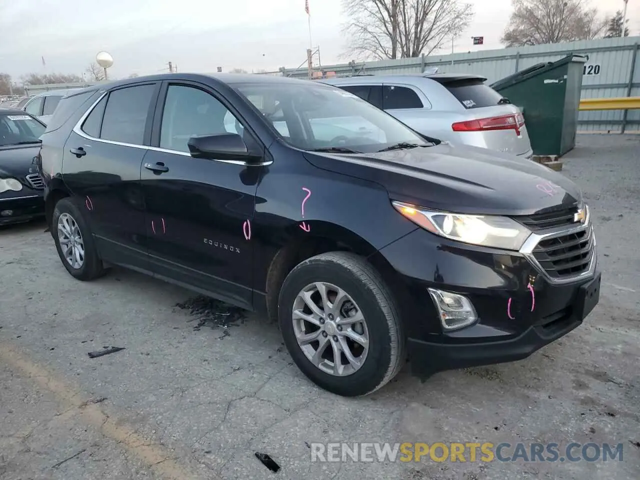 4 Фотография поврежденного автомобиля 3GNAXUEV9MS143613 CHEVROLET EQUINOX 2021