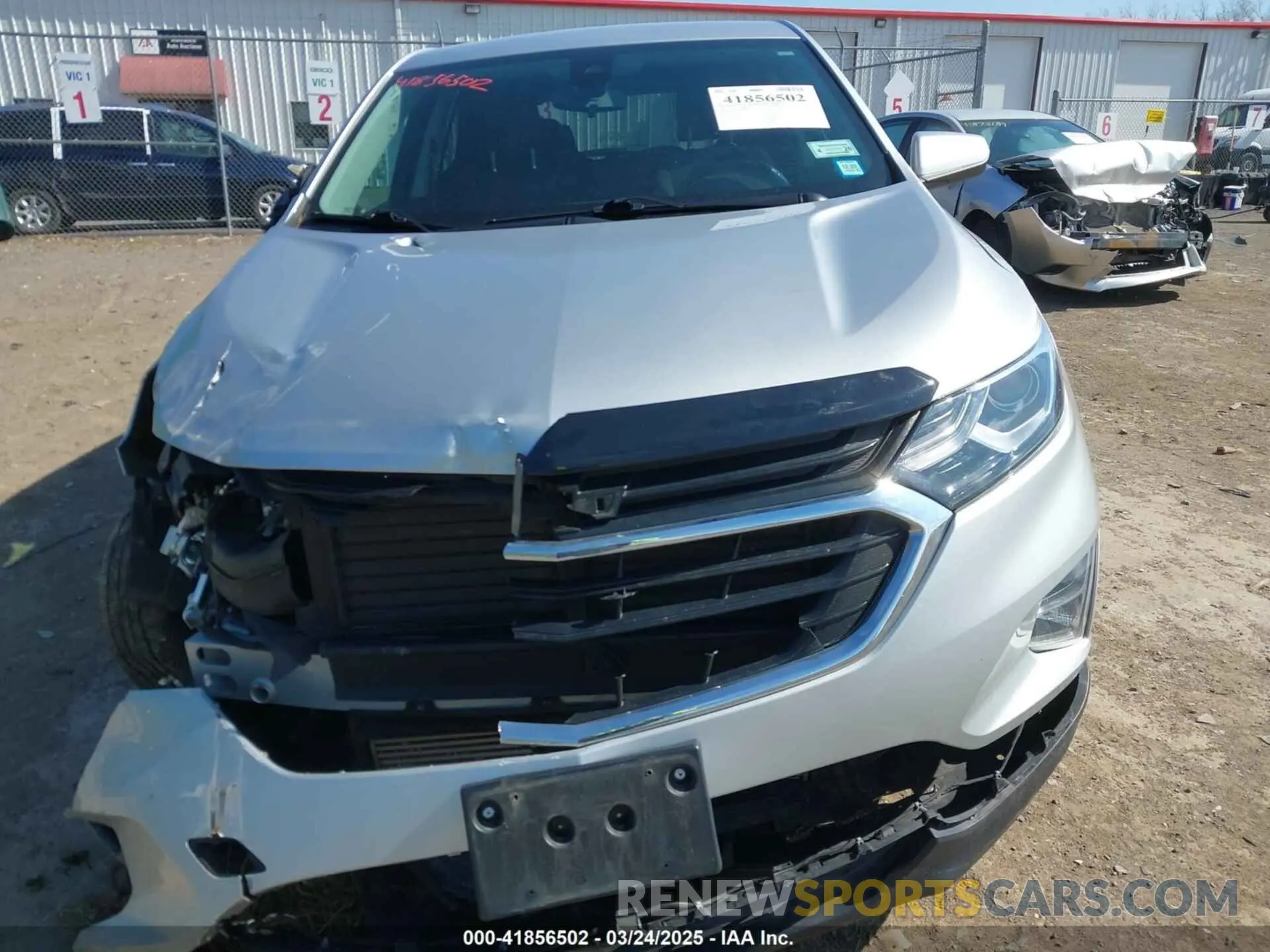 6 Фотография поврежденного автомобиля 3GNAXUEV9MS180984 CHEVROLET EQUINOX 2021
