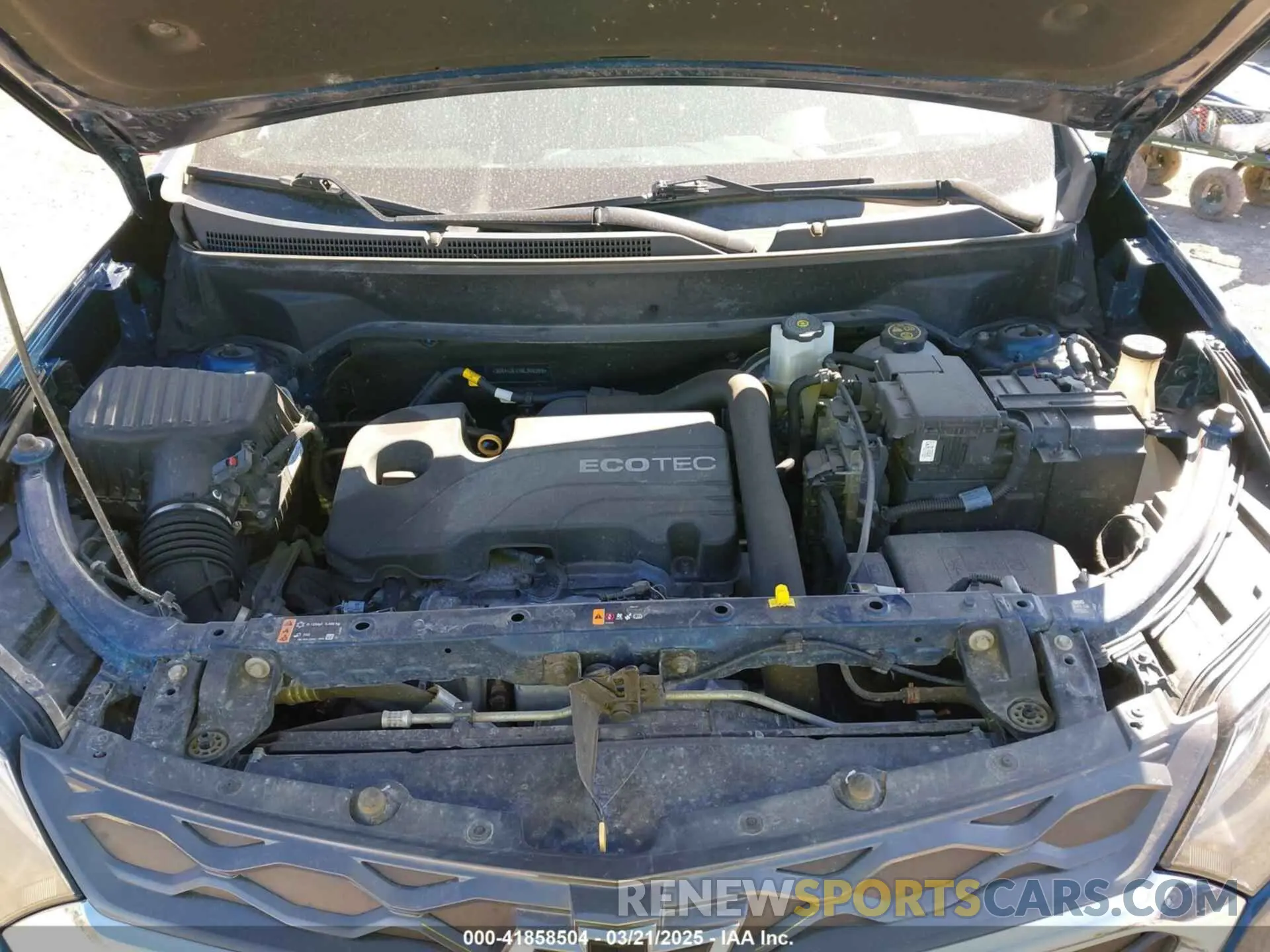 10 Photograph of a damaged car 3GNAXUEVXML308269 CHEVROLET EQUINOX 2021
