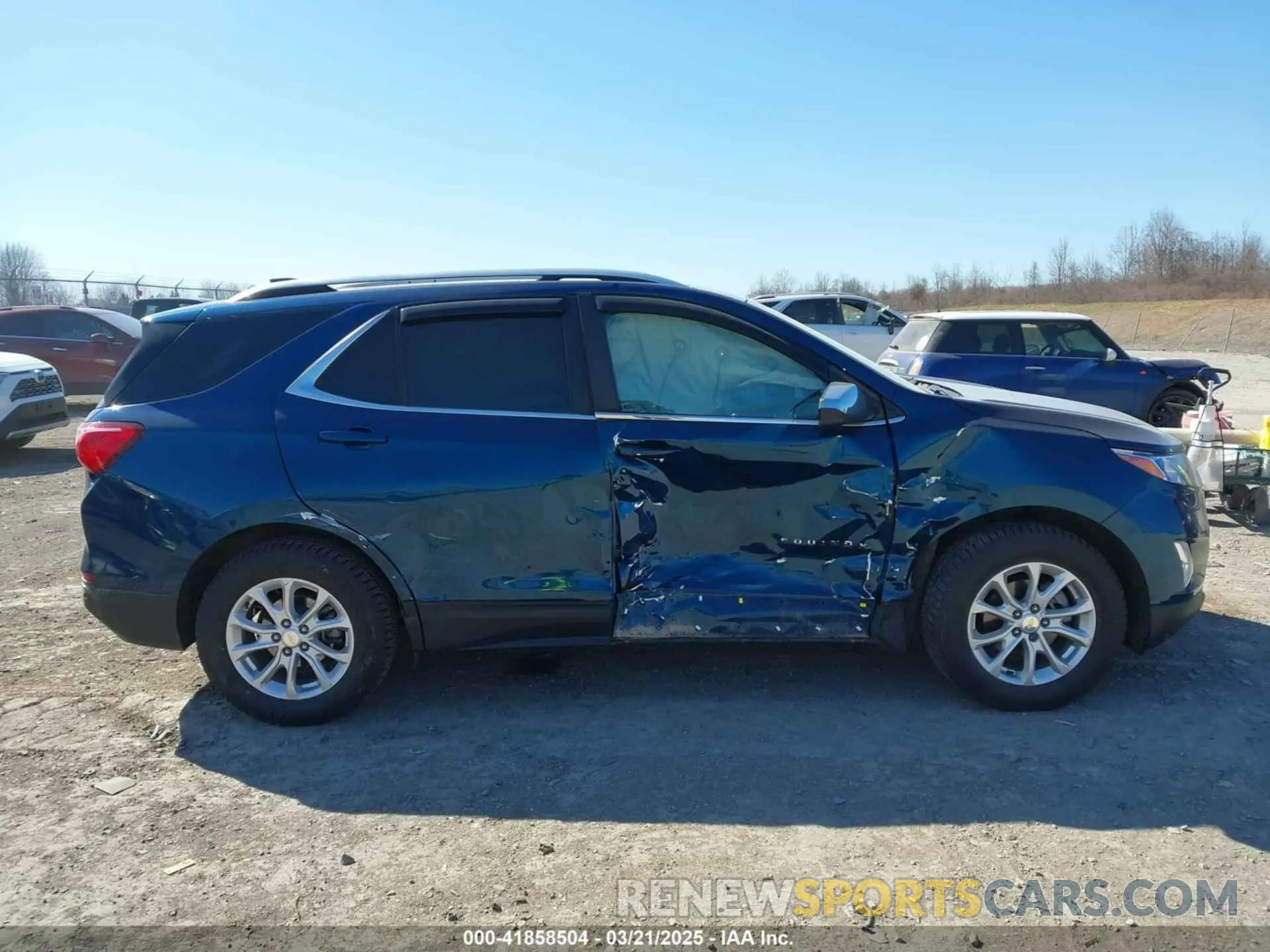 13 Photograph of a damaged car 3GNAXUEVXML308269 CHEVROLET EQUINOX 2021