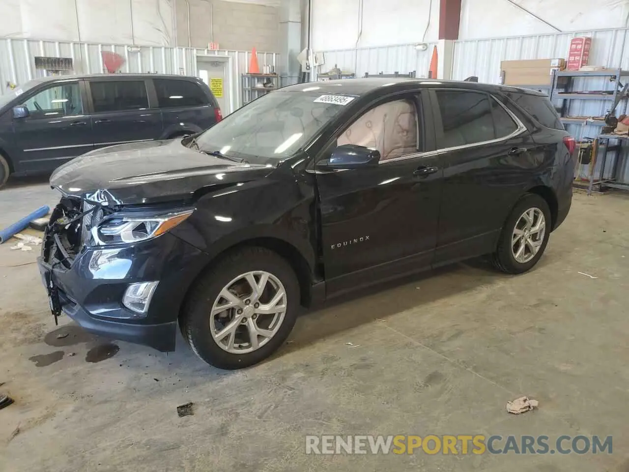 1 Photograph of a damaged car 3GNAXUEVXML328070 CHEVROLET EQUINOX 2021