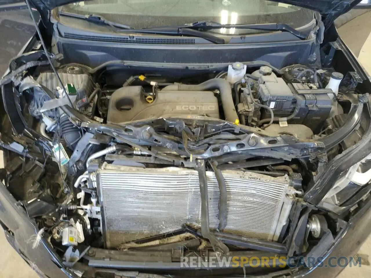 12 Photograph of a damaged car 3GNAXUEVXML328070 CHEVROLET EQUINOX 2021