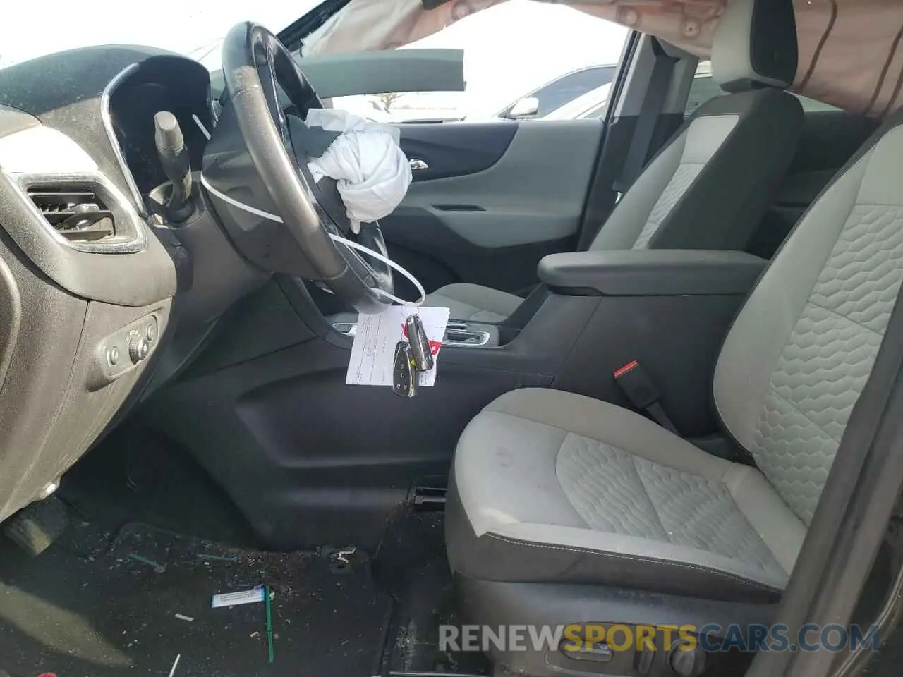 7 Photograph of a damaged car 3GNAXUEVXML328070 CHEVROLET EQUINOX 2021
