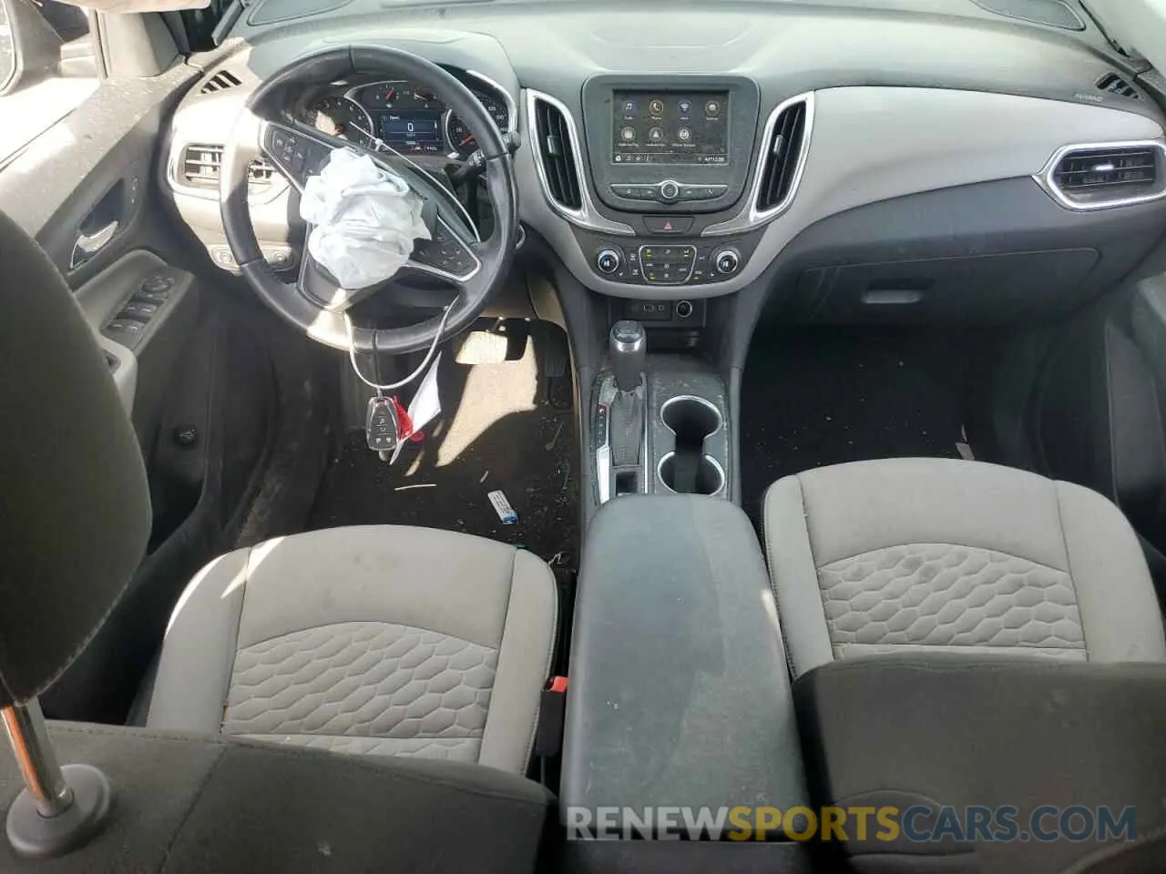 8 Photograph of a damaged car 3GNAXUEVXML328070 CHEVROLET EQUINOX 2021