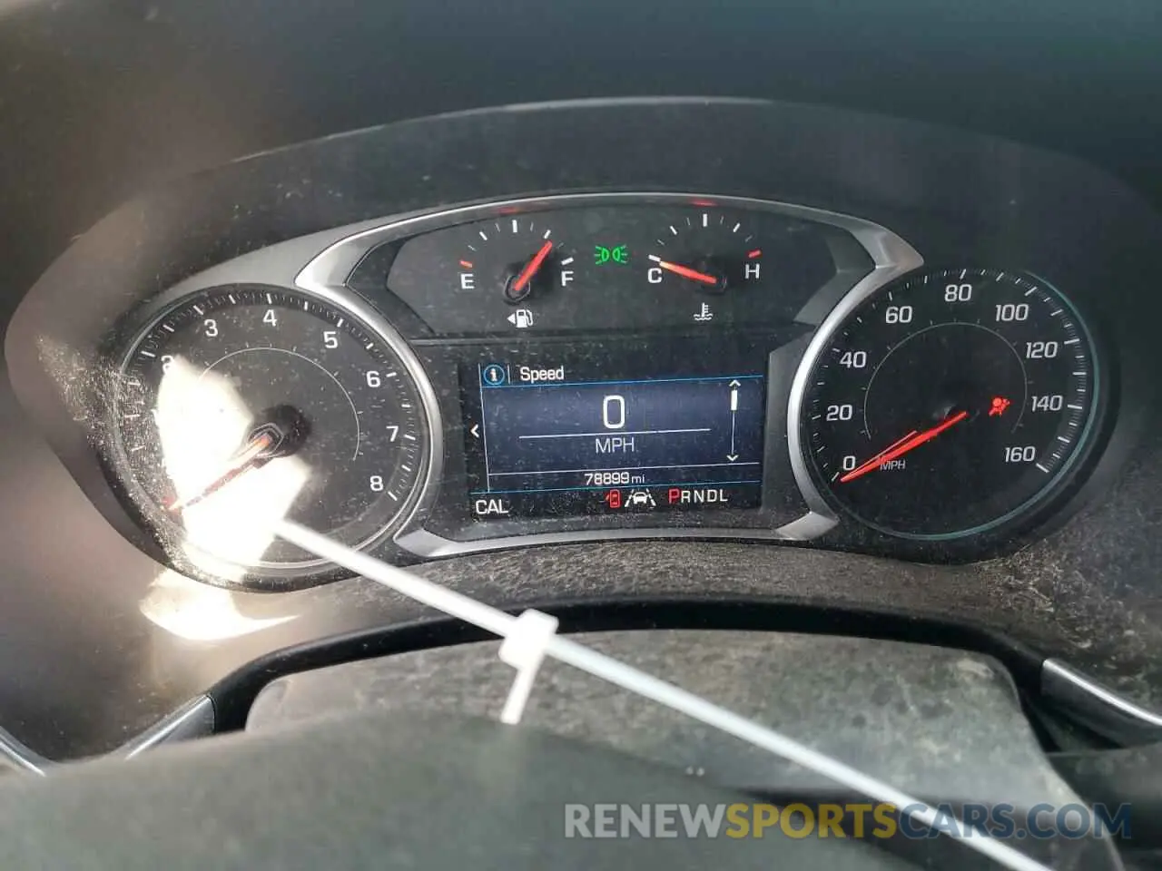 9 Photograph of a damaged car 3GNAXUEVXML328070 CHEVROLET EQUINOX 2021