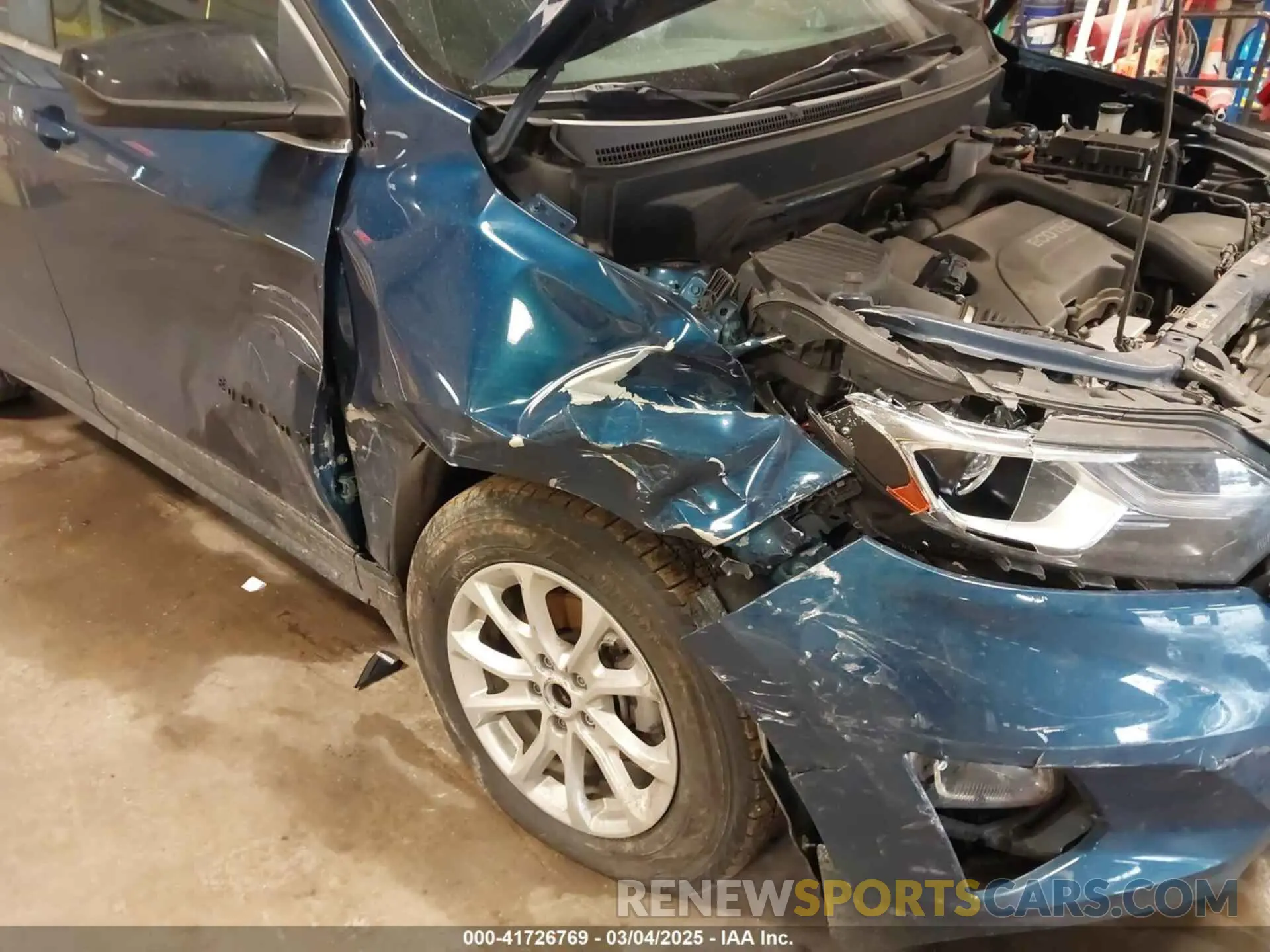 6 Photograph of a damaged car 3GNAXUEVXML362462 CHEVROLET EQUINOX 2021