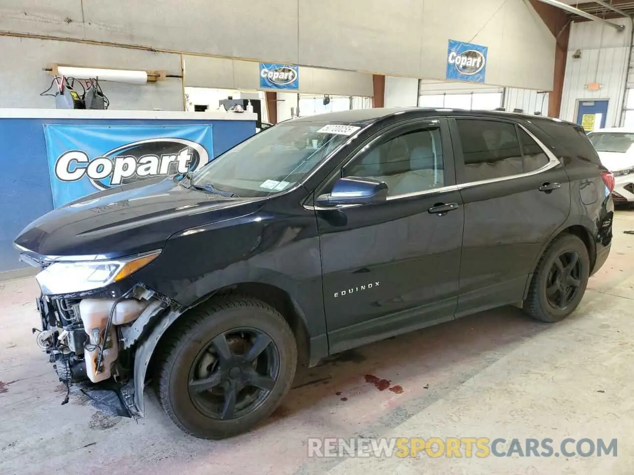 1 Photograph of a damaged car 3GNAXUEVXMS138307 CHEVROLET EQUINOX 2021