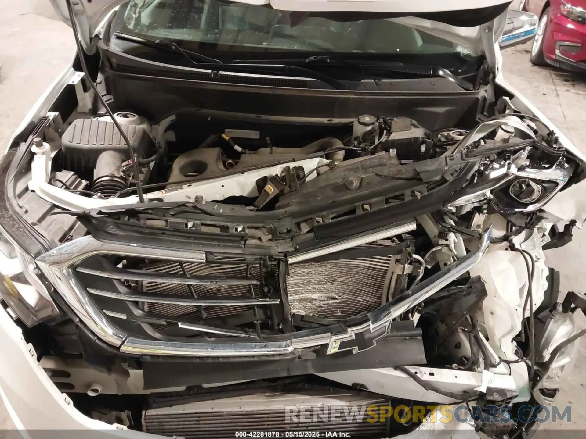 10 Photograph of a damaged car 3GNAXXEV1MS107531 CHEVROLET EQUINOX 2021