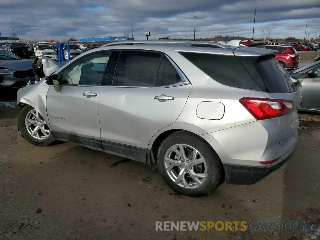 2 Photograph of a damaged car 3GNAXXEV5MS176237 CHEVROLET EQUINOX 2021