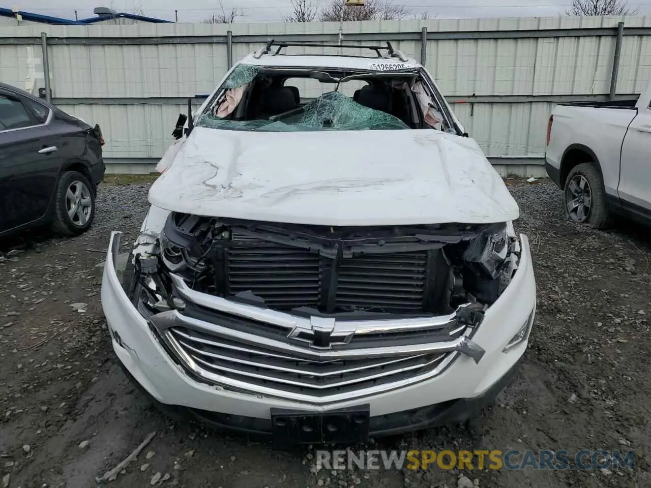 5 Photograph of a damaged car 3GNAXXEV8MS160369 CHEVROLET EQUINOX 2021