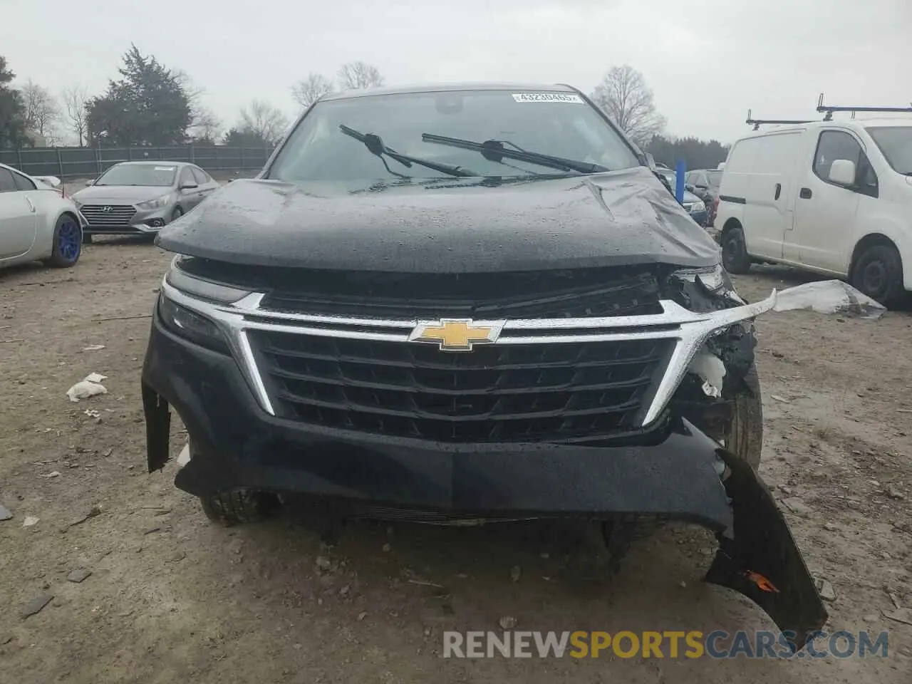 5 Фотография поврежденного автомобиля 2GNAXHEV8N6141326 CHEVROLET EQUINOX 2022