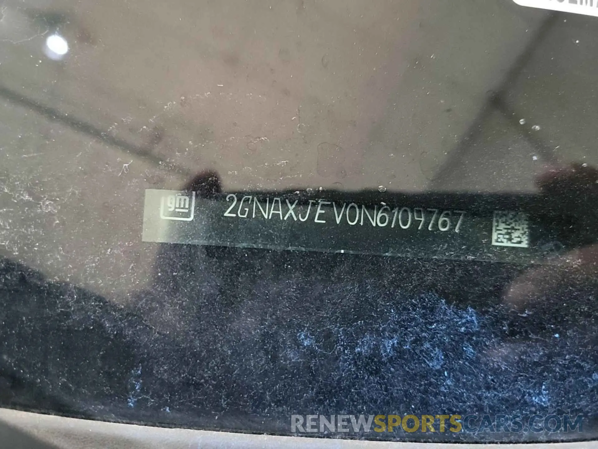 6 Photograph of a damaged car 2GNAXJEV0N6109767 CHEVROLET EQUINOX 2022