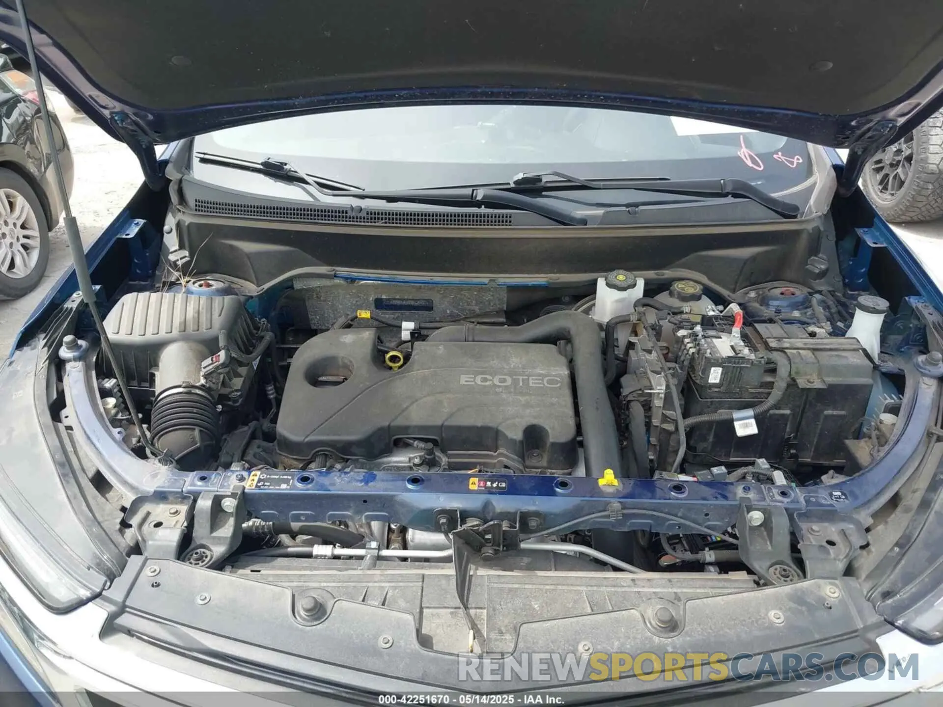 10 Photograph of a damaged car 2GNAXJEV9N6126437 CHEVROLET EQUINOX 2022