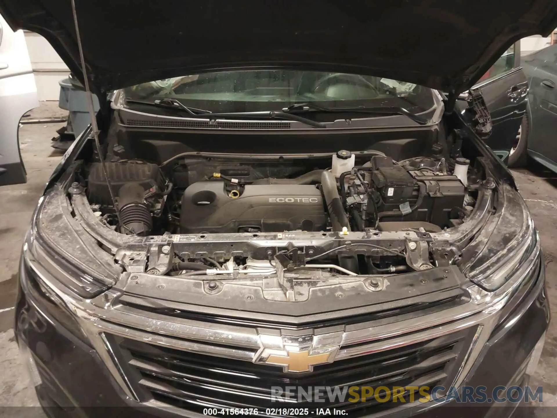 10 Photograph of a damaged car 2GNAXKEV1N6128723 CHEVROLET EQUINOX 2022