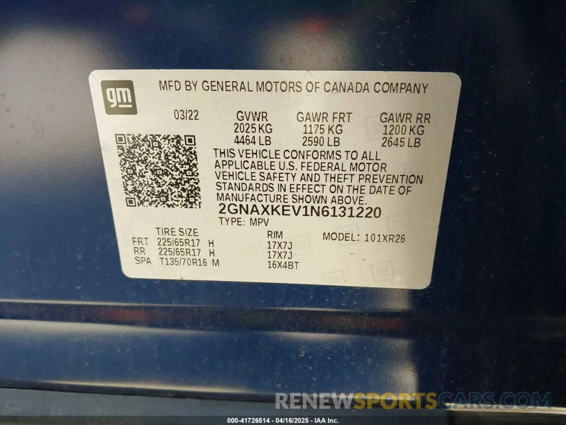 9 Photograph of a damaged car 2GNAXKEV1N6131220 CHEVROLET EQUINOX 2022