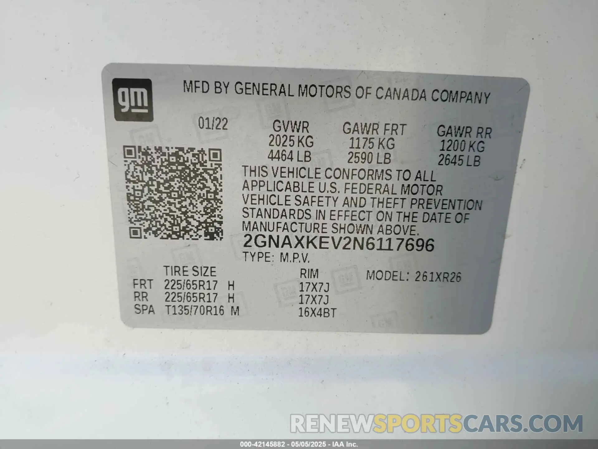 9 Photograph of a damaged car 2GNAXKEV2N6117696 CHEVROLET EQUINOX 2022