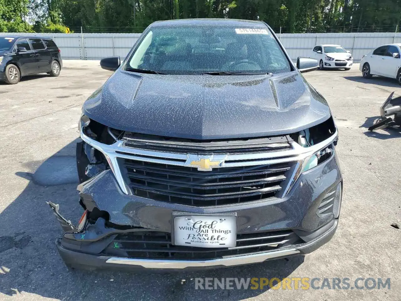 5 Photograph of a damaged car 2GNAXKEV3N6135639 CHEVROLET EQUINOX 2022