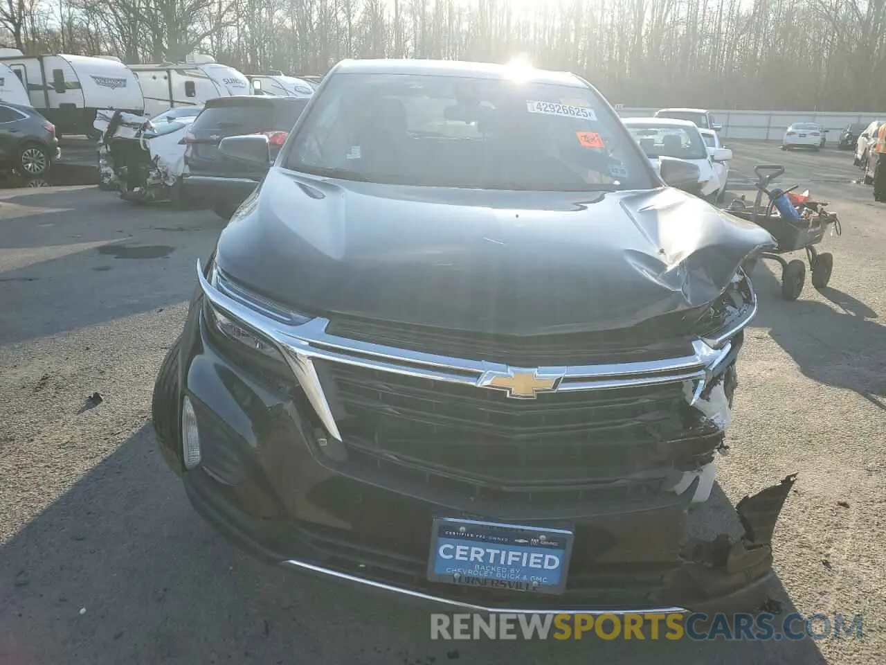 5 Photograph of a damaged car 2GNAXKEV5N6103856 CHEVROLET EQUINOX 2022