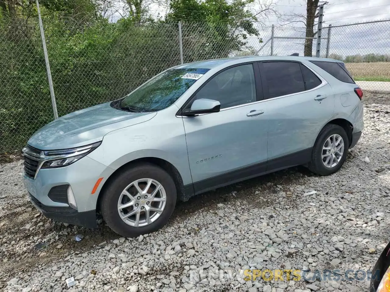 1 Photograph of a damaged car 2GNAXKEV8N6141114 CHEVROLET EQUINOX 2022