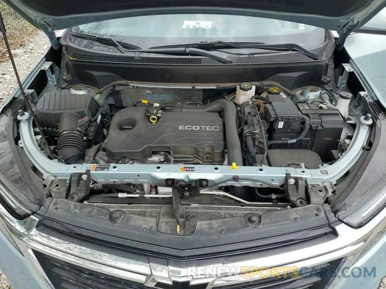 12 Photograph of a damaged car 2GNAXKEV8N6141114 CHEVROLET EQUINOX 2022