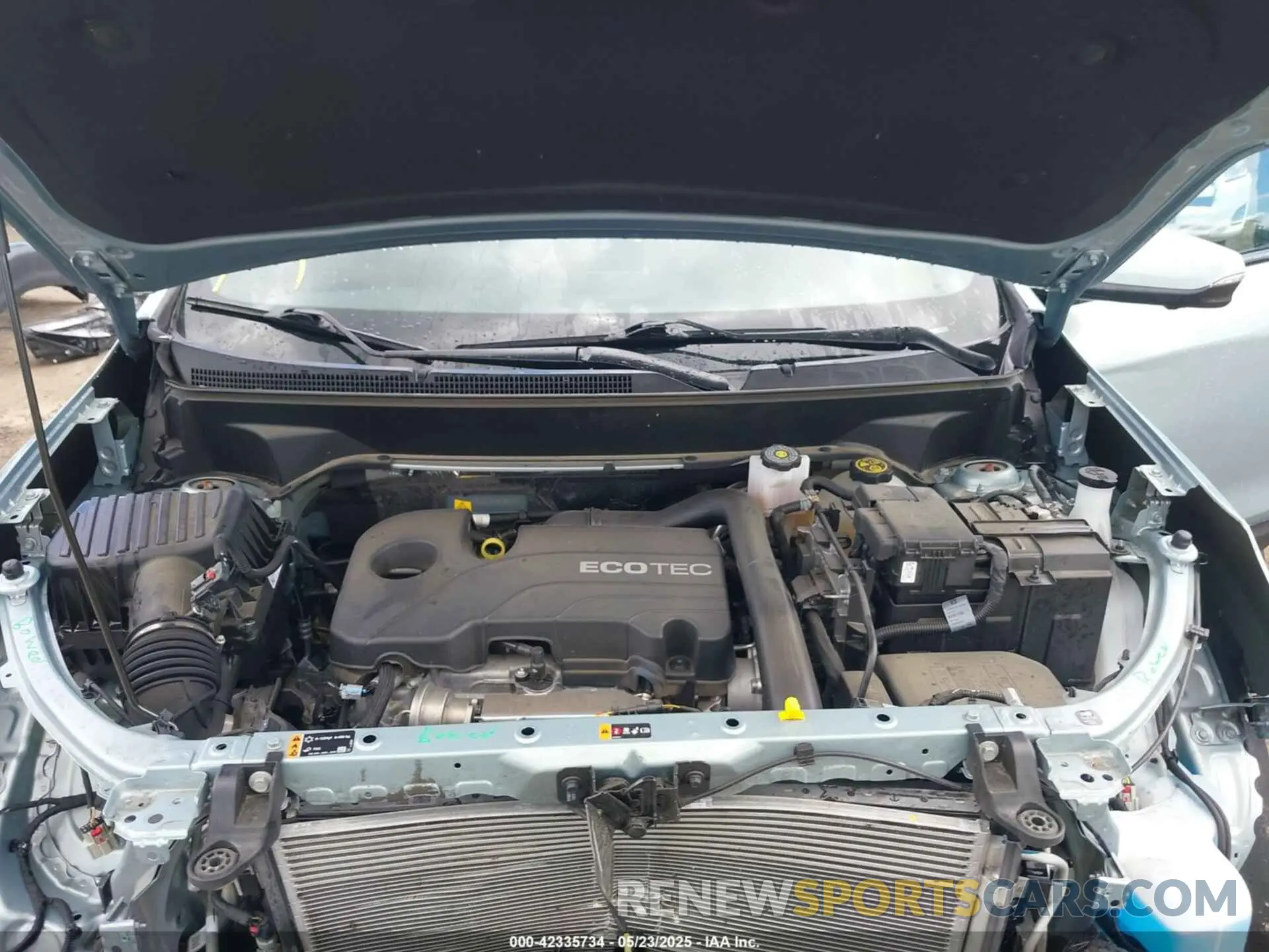 10 Фотография поврежденного автомобиля 2GNAXMEV5N6108213 CHEVROLET EQUINOX 2022