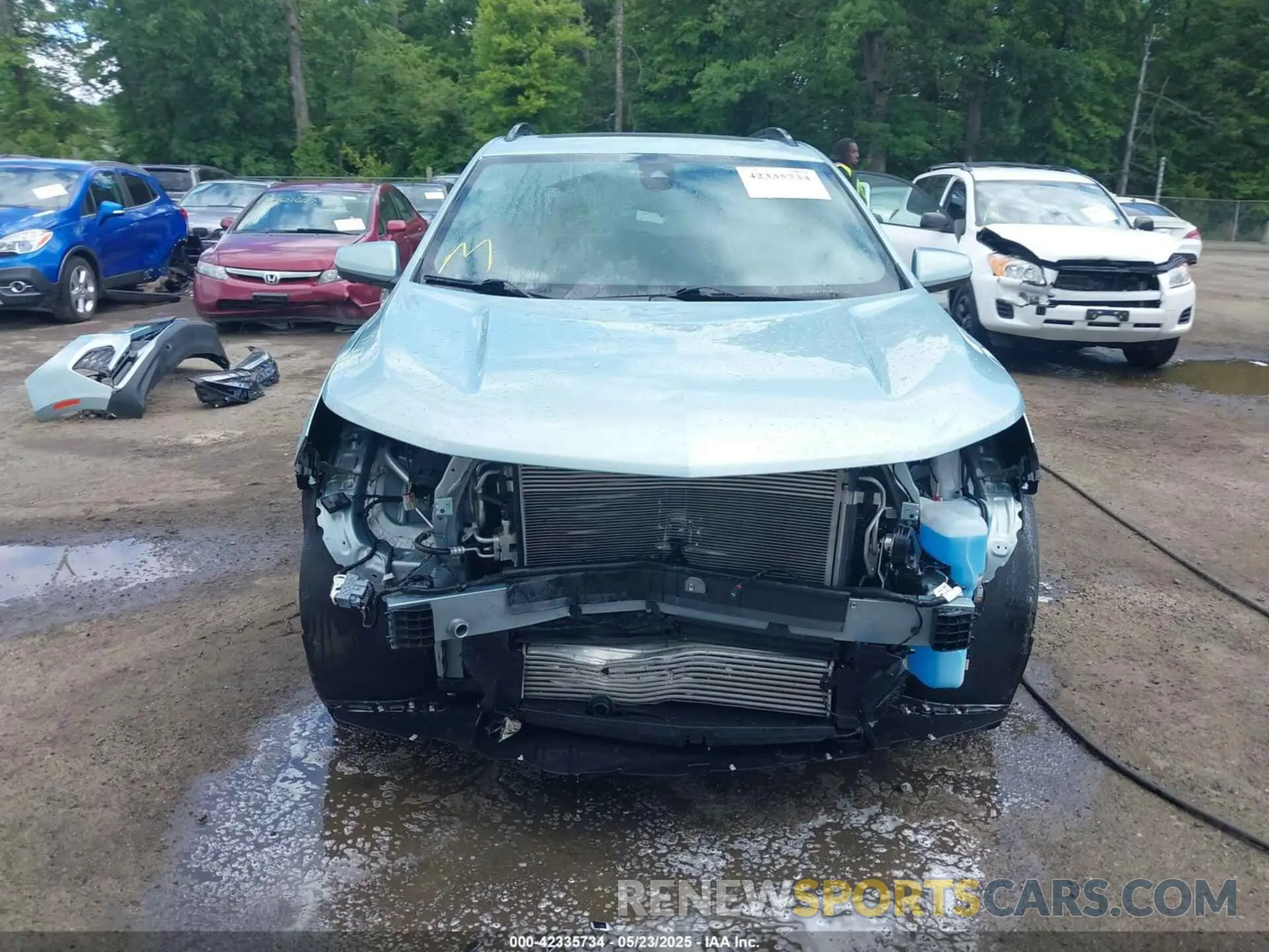 13 Фотография поврежденного автомобиля 2GNAXMEV5N6108213 CHEVROLET EQUINOX 2022