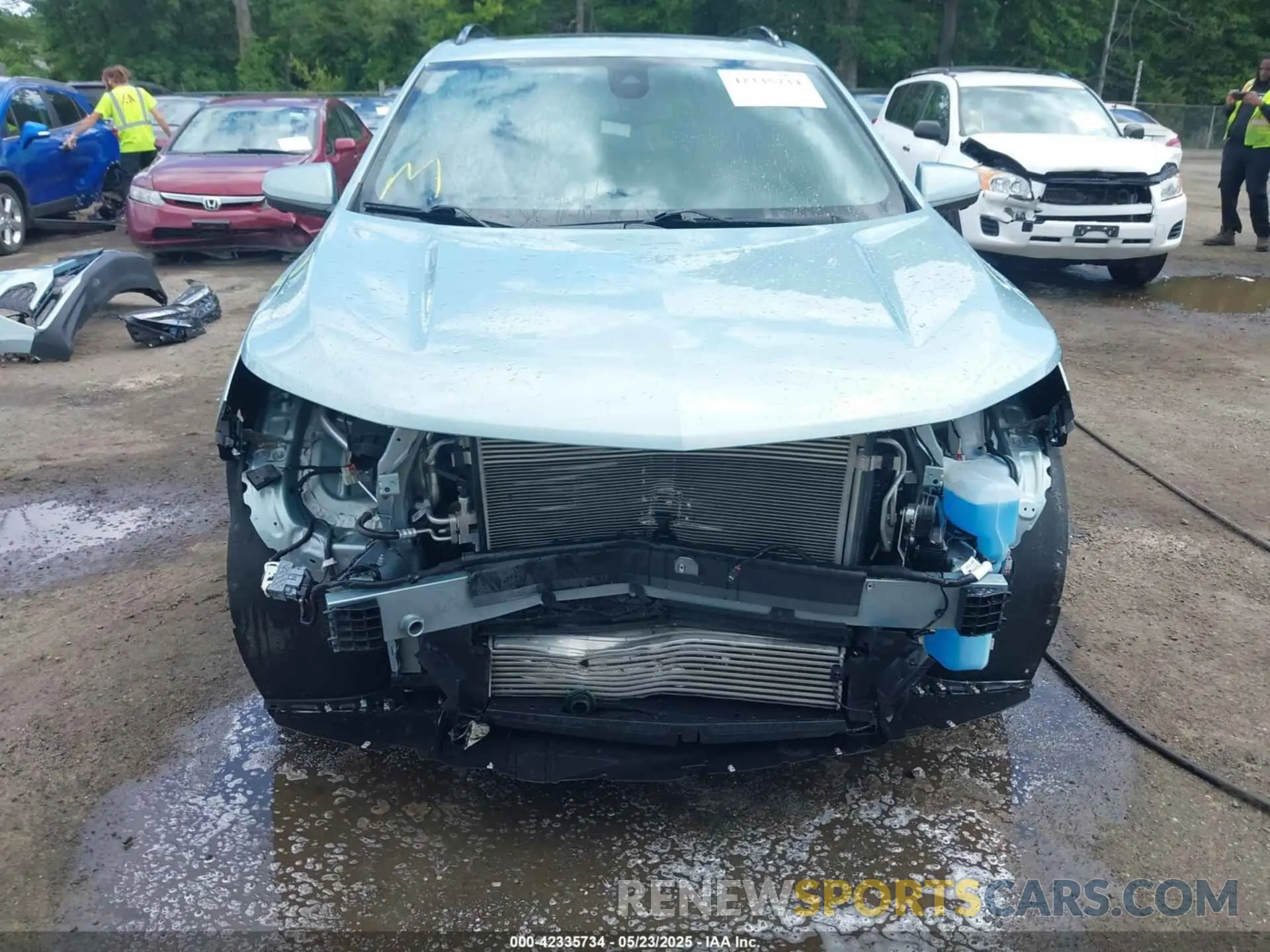 6 Фотография поврежденного автомобиля 2GNAXMEV5N6108213 CHEVROLET EQUINOX 2022