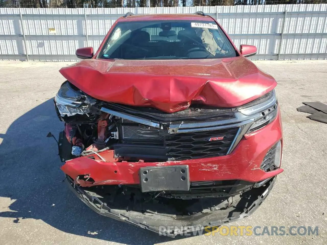 5 Photograph of a damaged car 2GNAXMEVXN6140915 CHEVROLET EQUINOX 2022